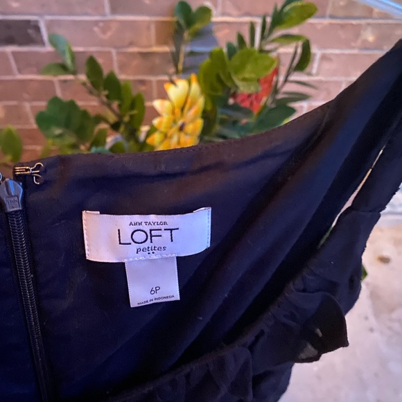 Ann Taylor Loft Navy Blue Dress 6P - Picture 4 of 4